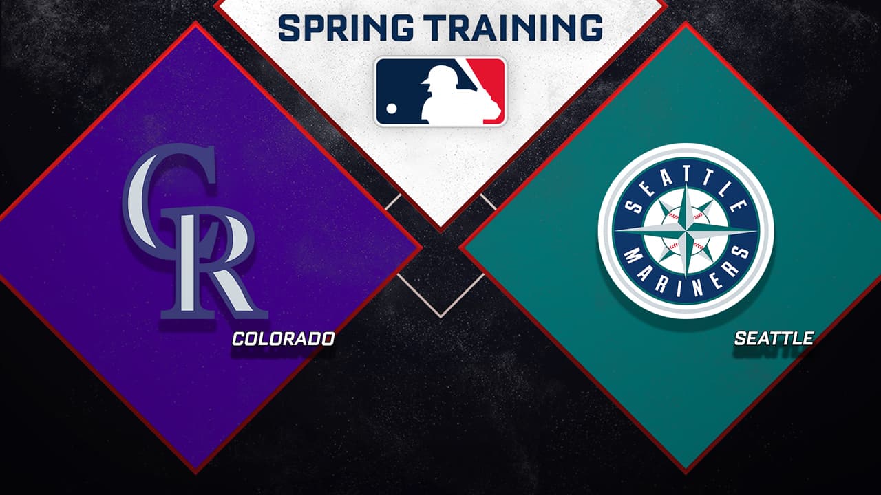 Colorado Rockies vs Seattle Mariners