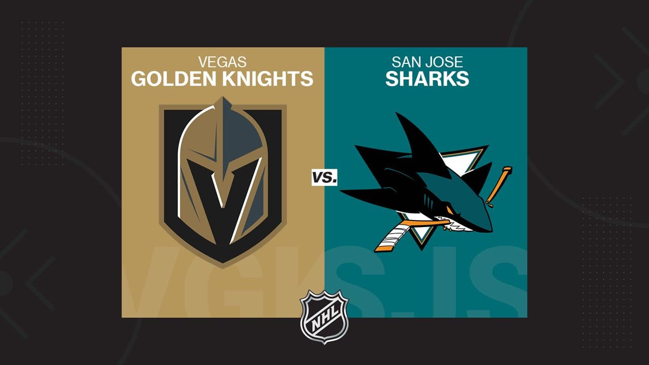 Vegas Golden Knights vs San Jose Sharks