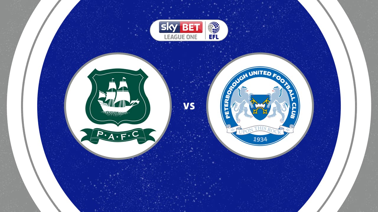 Plymouth Argyle vs Peterborough United