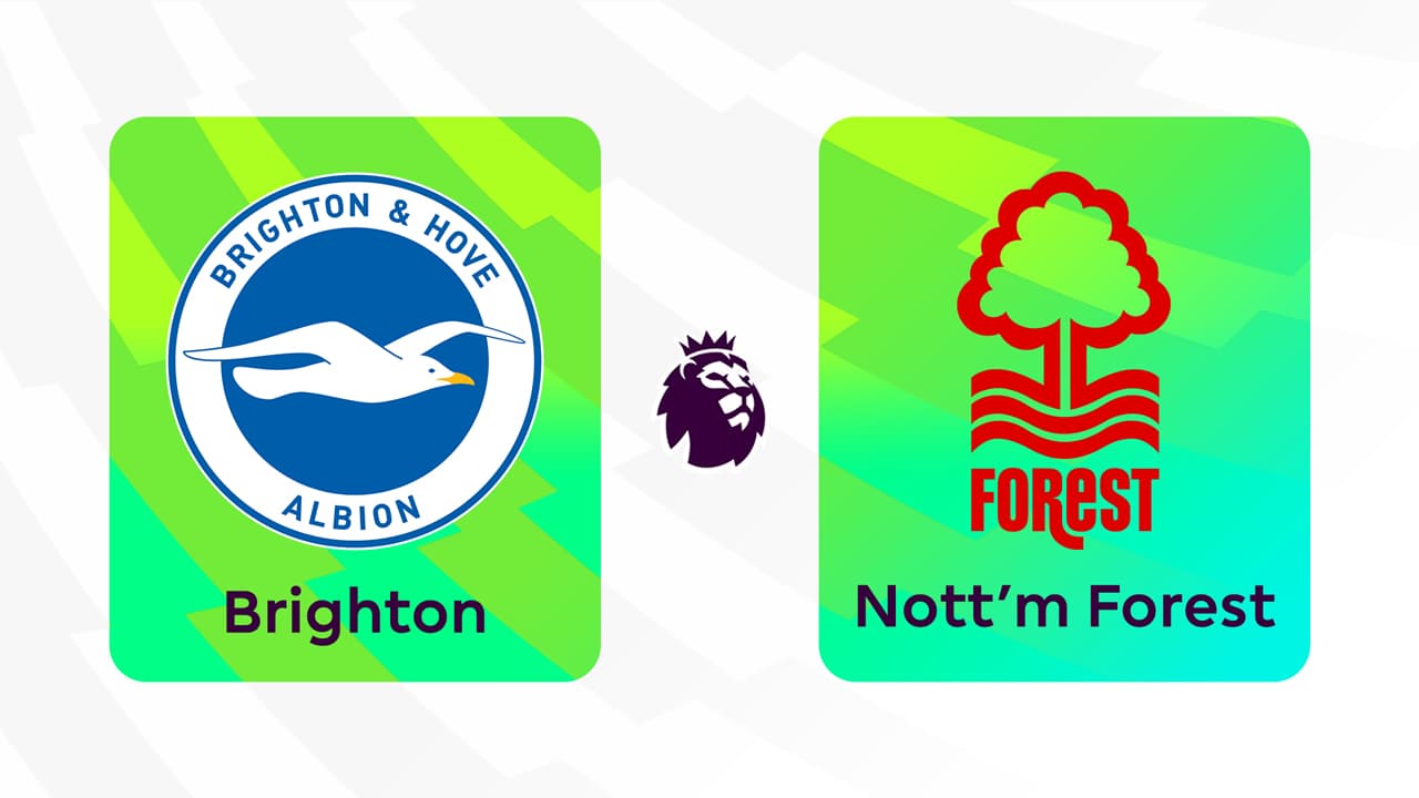 Brighton and Hove Albion vs Nottingham Forest
