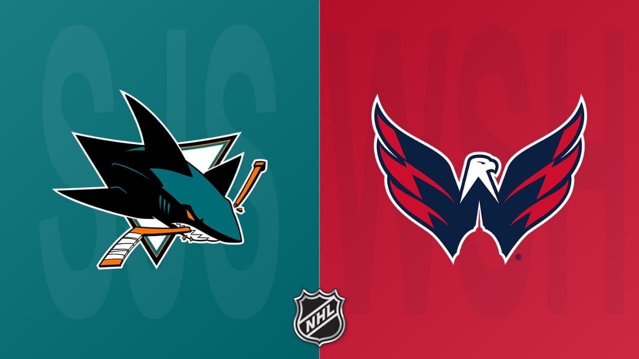 Washington Capitals vs San Jose Sharks