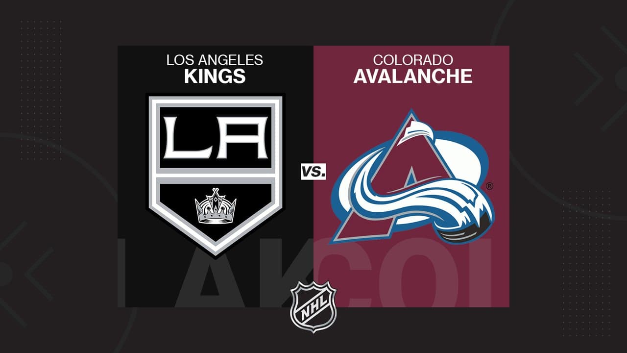 Los Angeles Kings vs Colorado Avalanche