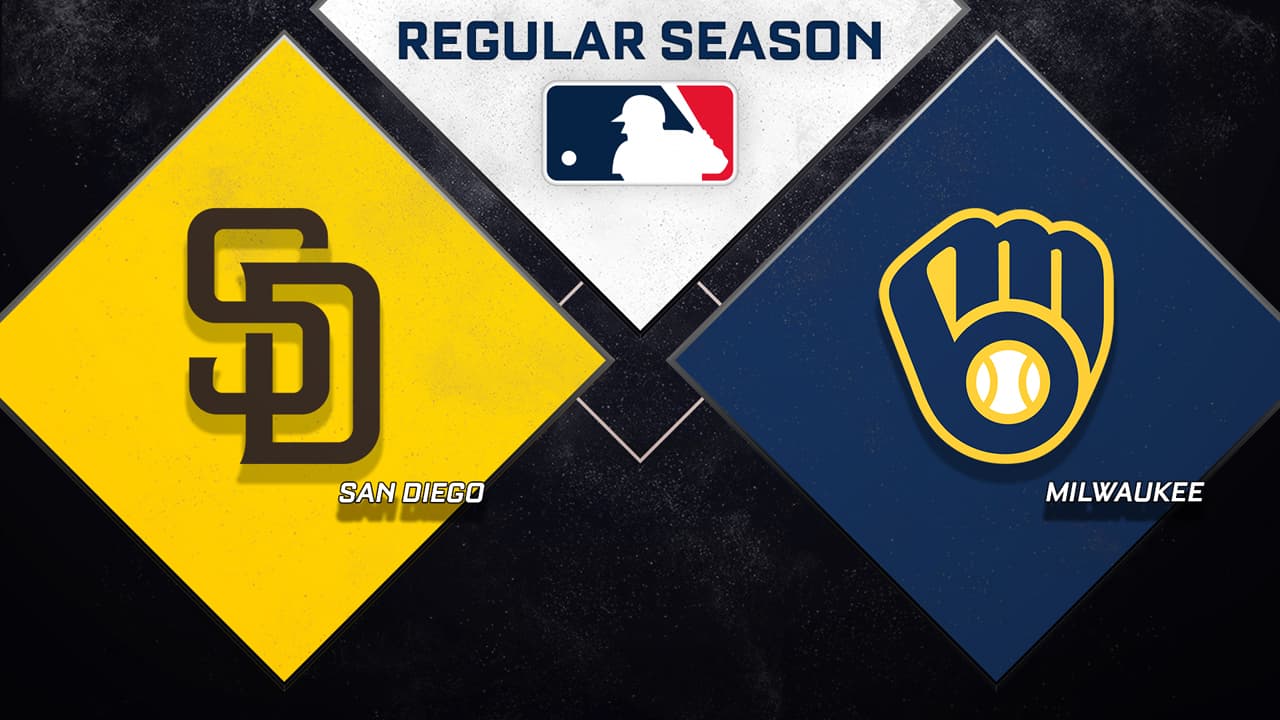San Diego Padres vs Milwaukee Brewers