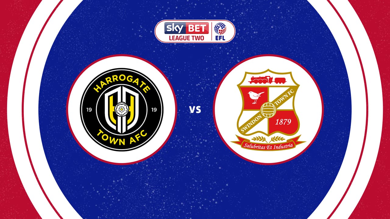 Harrogate Town vs Swindon Town