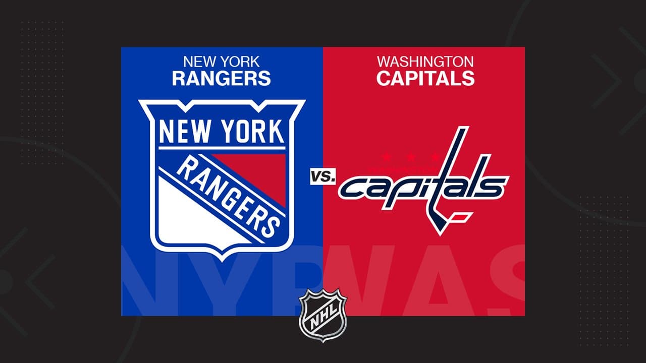 New York Rangers vs Washington Capitals