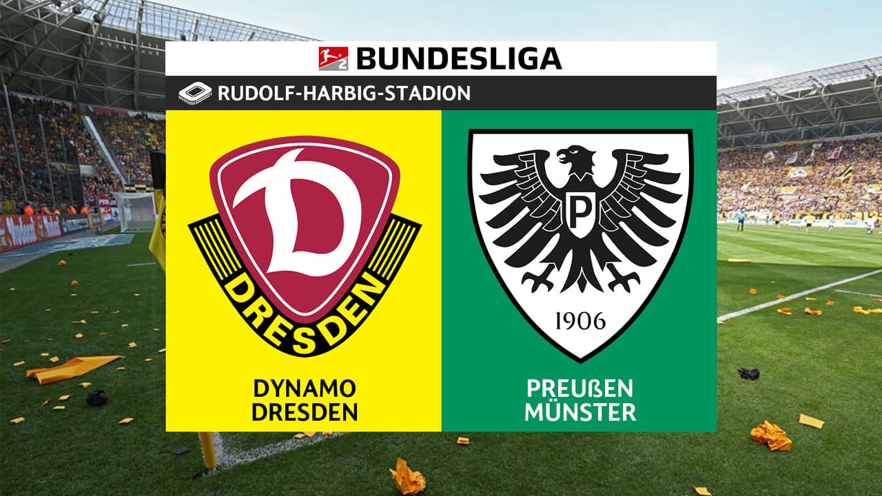 Dynamo Dresden vs Preußen Münster