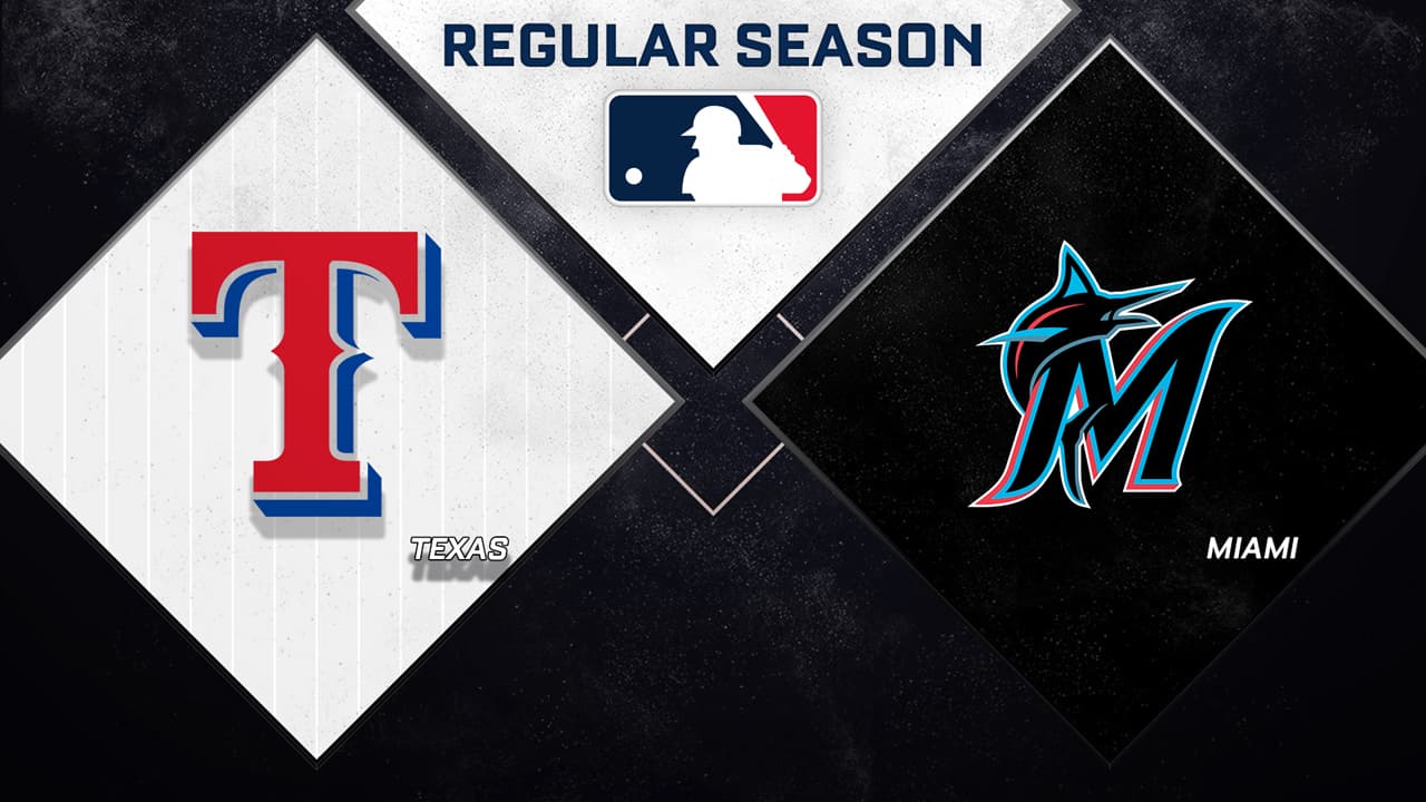 Texas Rangers vs Miami Marlins