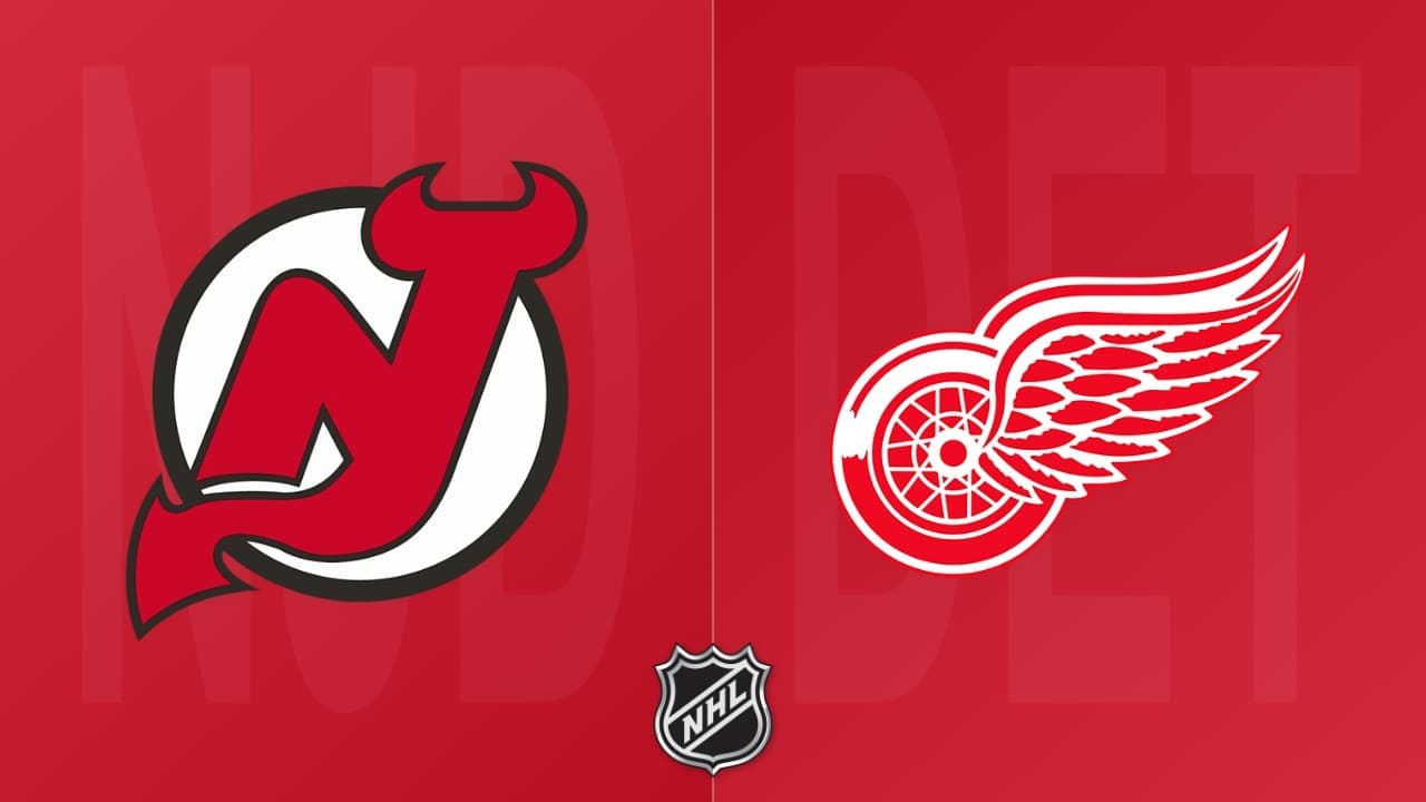 Detroit Red Wings vs New Jersey Devils