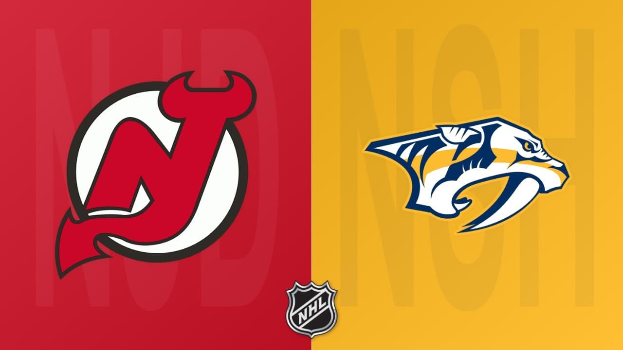 Nashville Predators vs New Jersey Devils