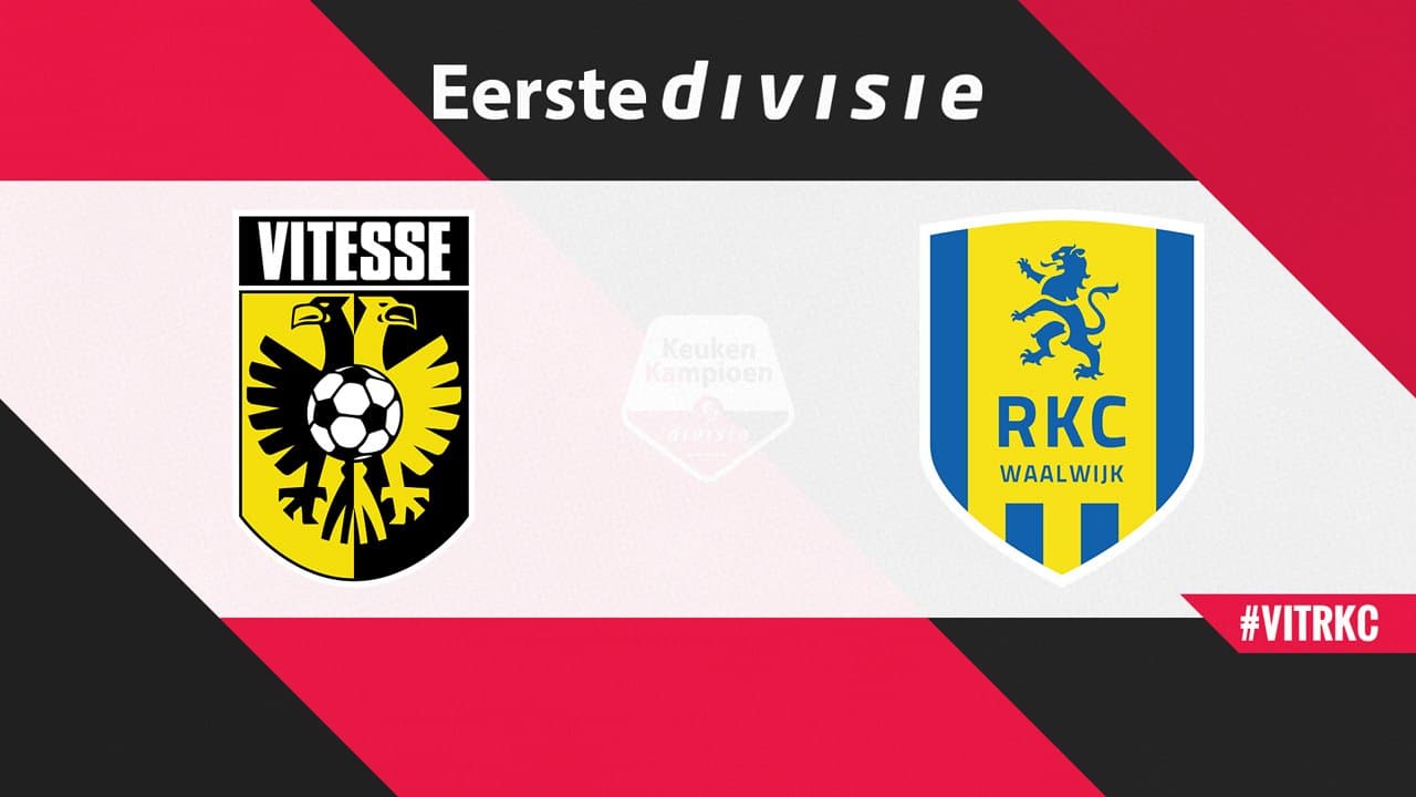 Vitesse vs RKC Waalwijk