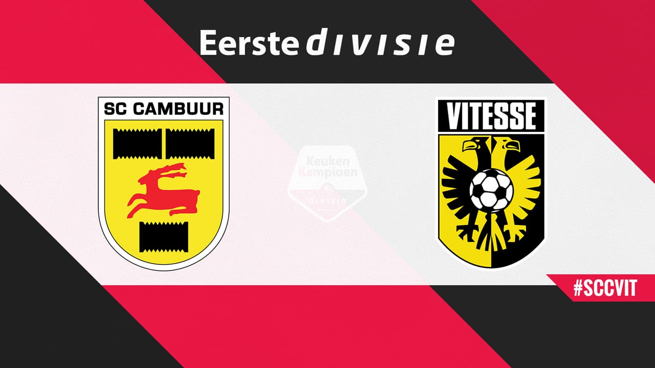 SC Cambuur vs Vitesse