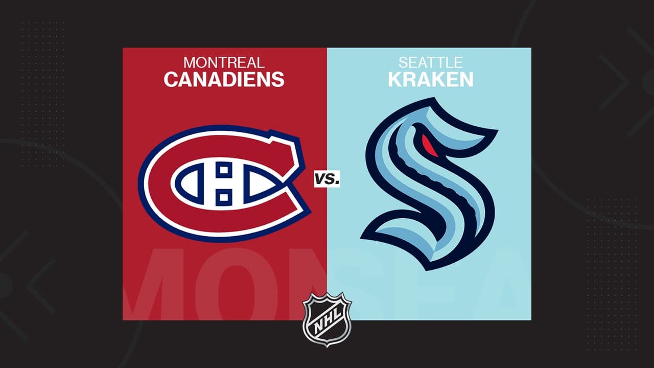 Montreal Canadiens vs Seattle Kraken