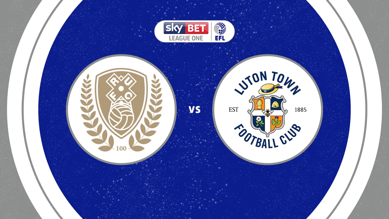 Rotherham United vs Luton Town