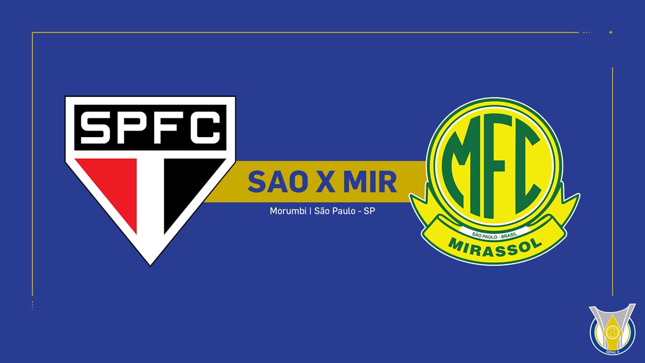 São Paulo vs Mirassol