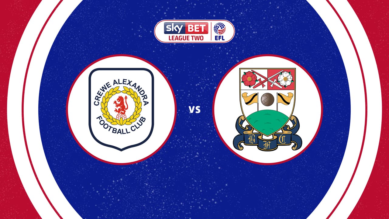 Crewe Alexandra vs Barnet