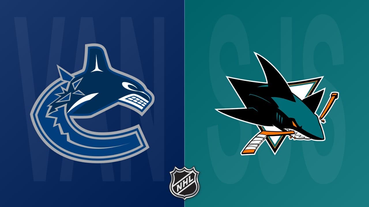 San Jose Sharks vs Vancouver Canucks