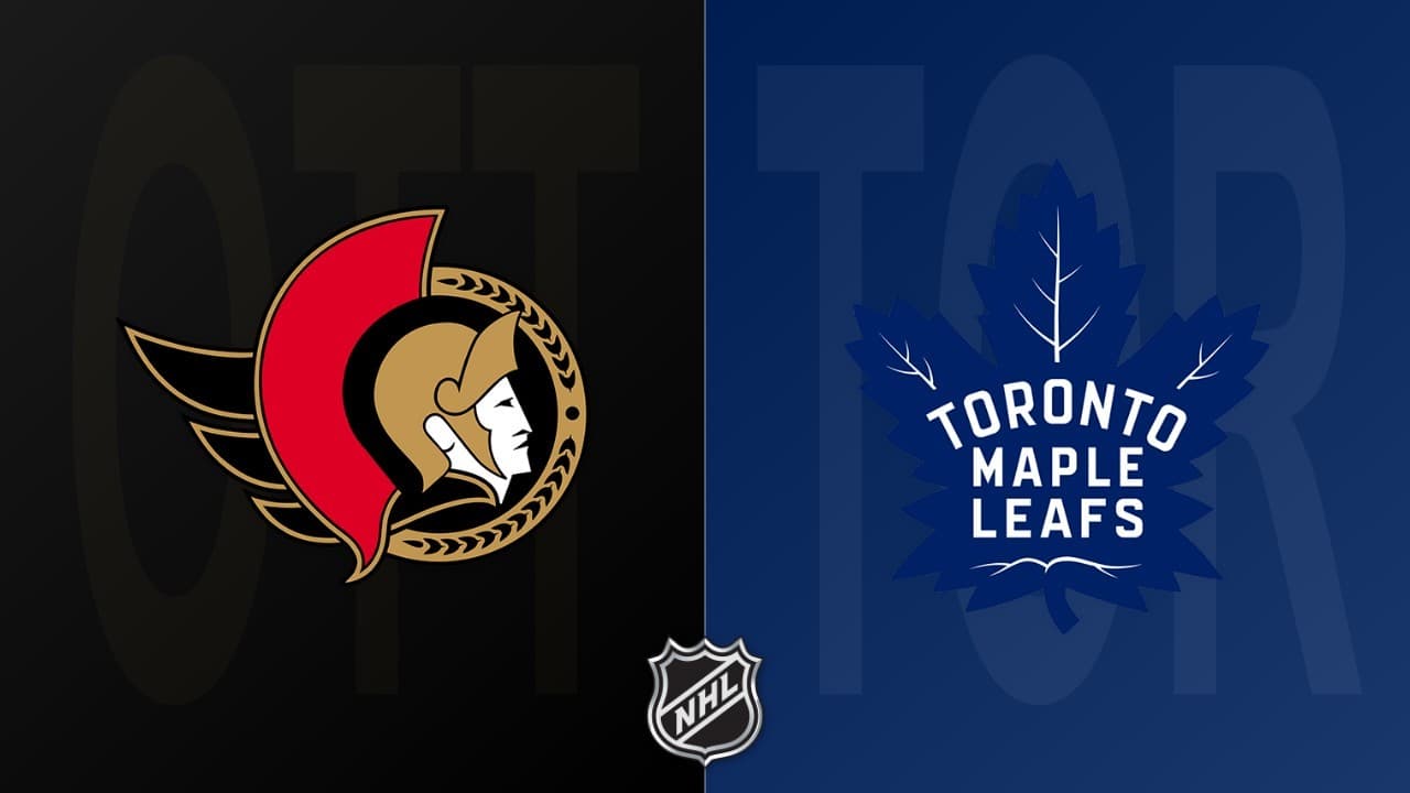 Toronto Maple Leafs vs Ottawa Senators