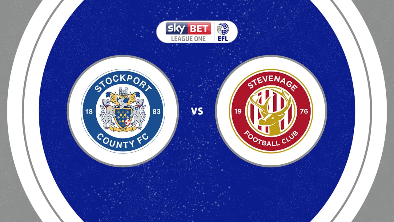 Stockport County vs Stevenage