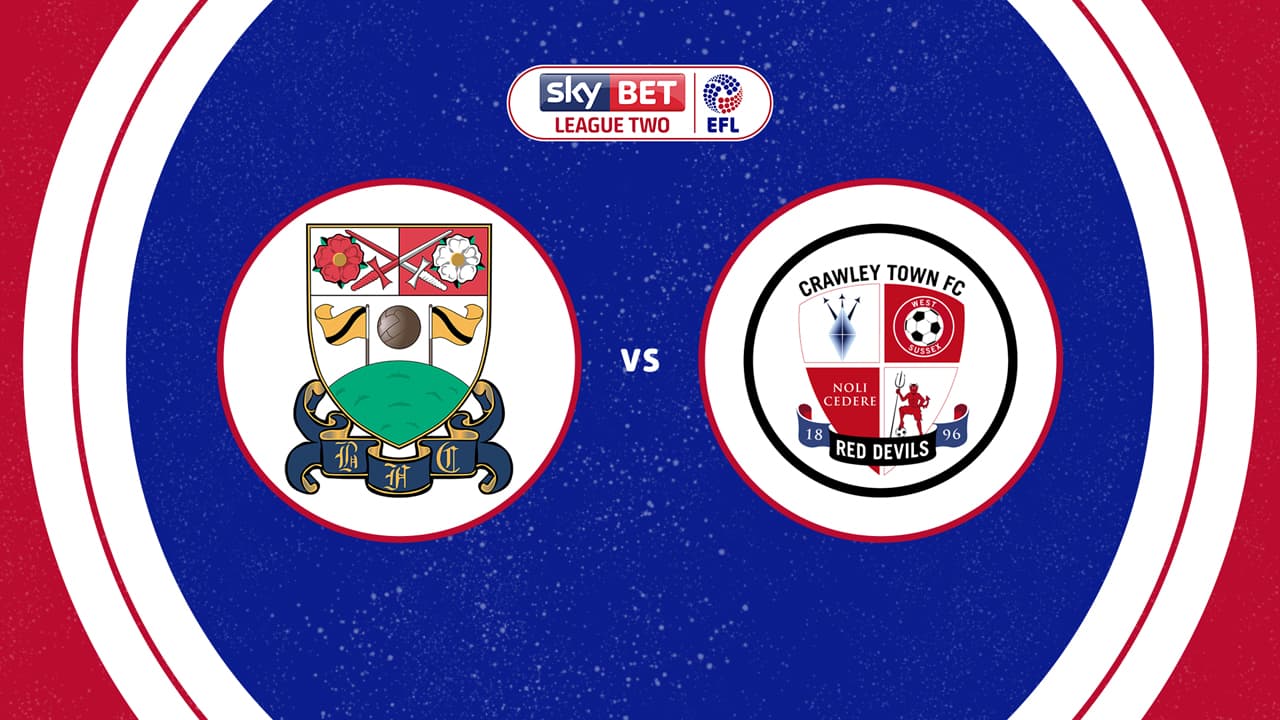 Barnet vs Crawley Town