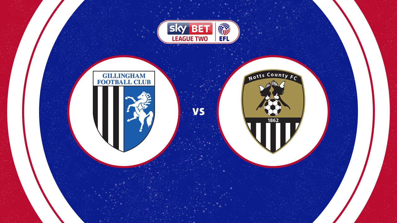 Gillingham vs Notts County