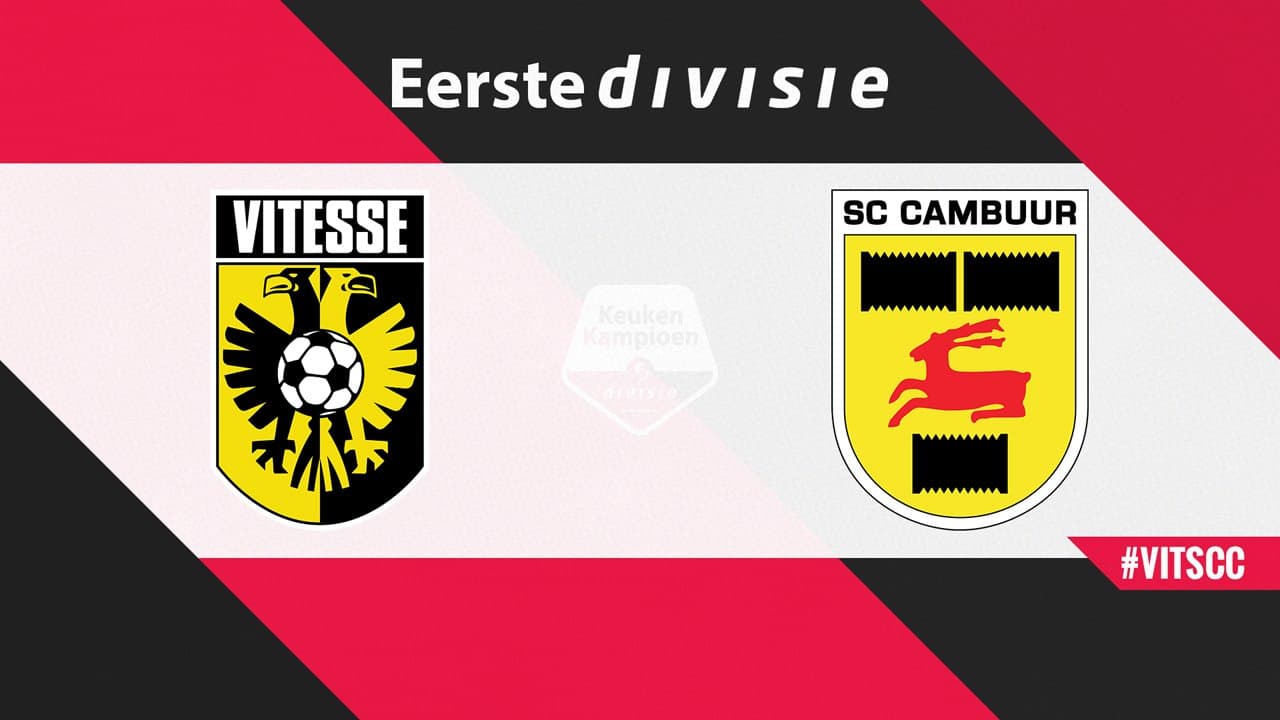 Vitesse vs SC Cambuur