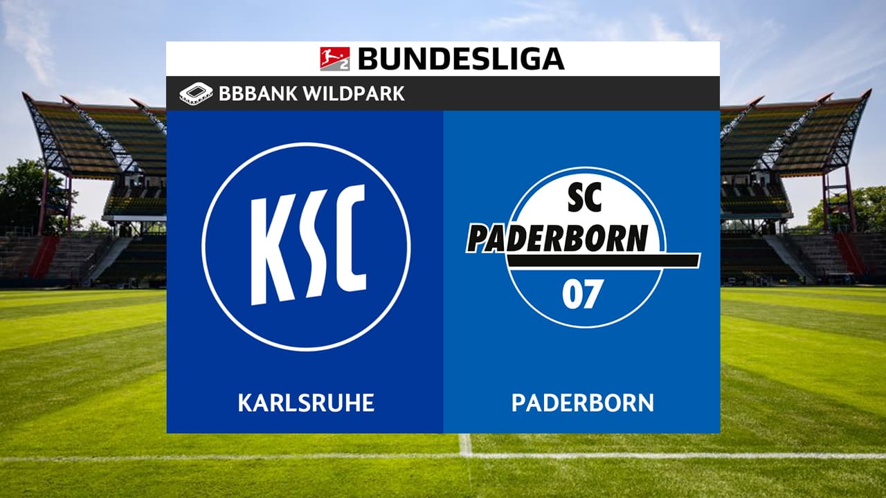 Karlsruhe vs Paderborn