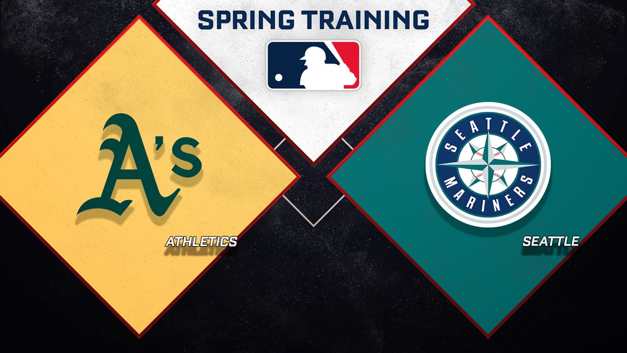 Athletics vs Seattle Mariners