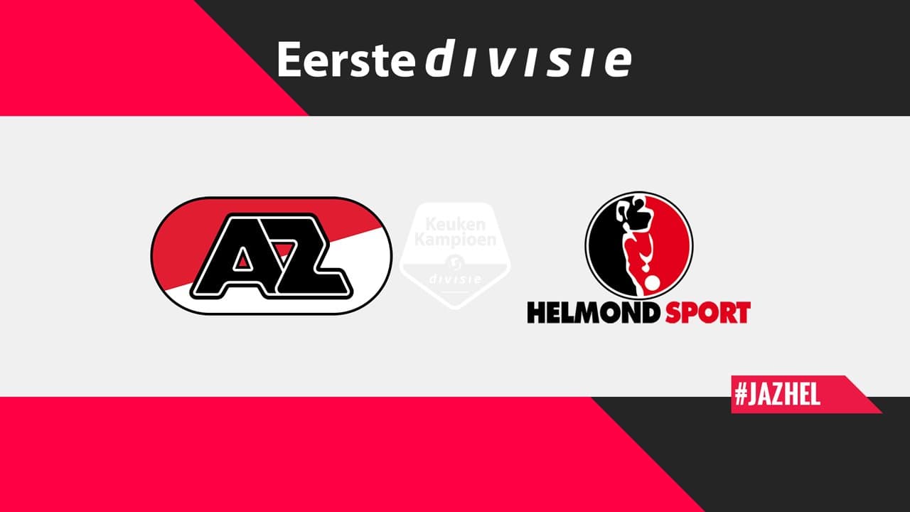 Jong AZ vs Helmond Sport