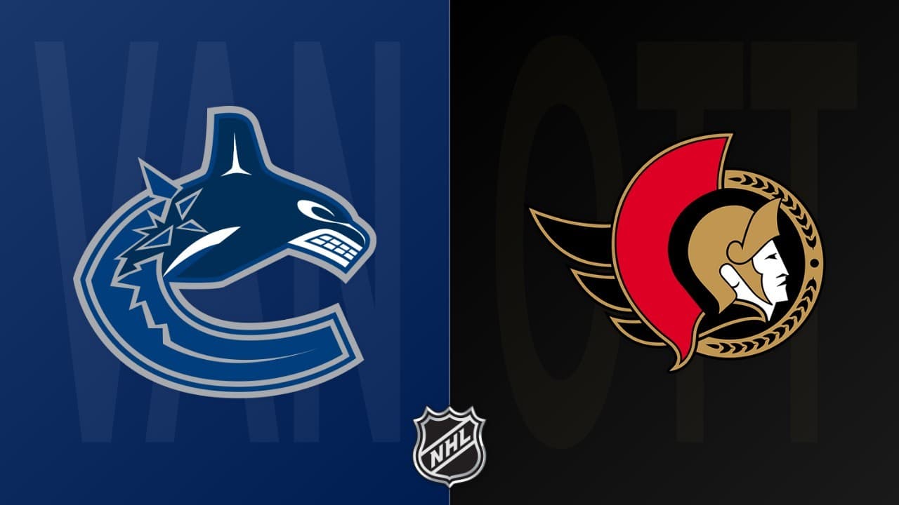 Ottawa Senators vs Vancouver Canucks