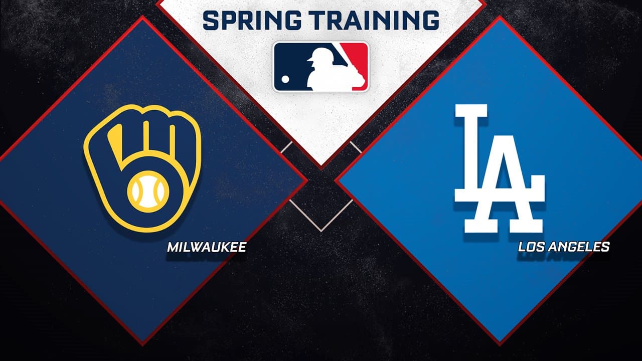 Milwaukee Brewers vs Los Angeles Dodgers