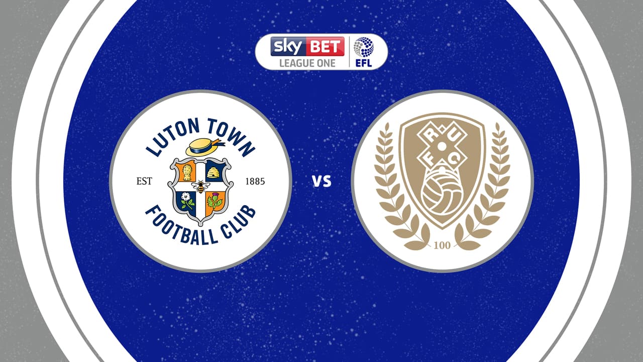 Luton Town vs Rotherham United