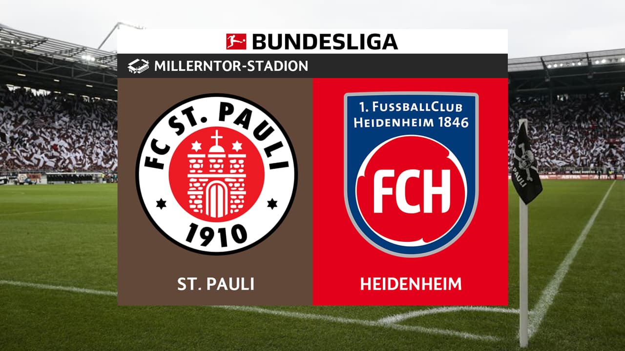 St Pauli vs FC Heidenheim