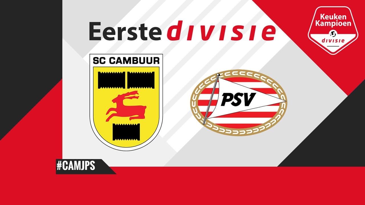 SC Cambuur vs Jong PSV