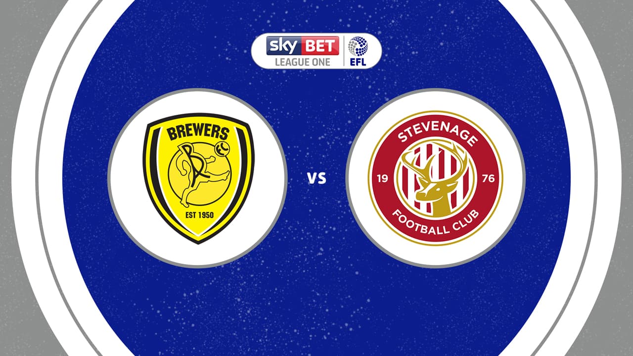 Burton Albion vs Stevenage