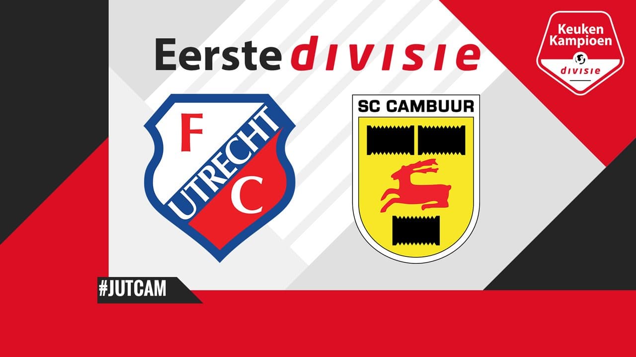 Jong Utrecht vs SC Cambuur