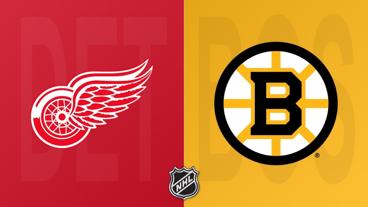Boston Bruins vs Detroit Red Wings