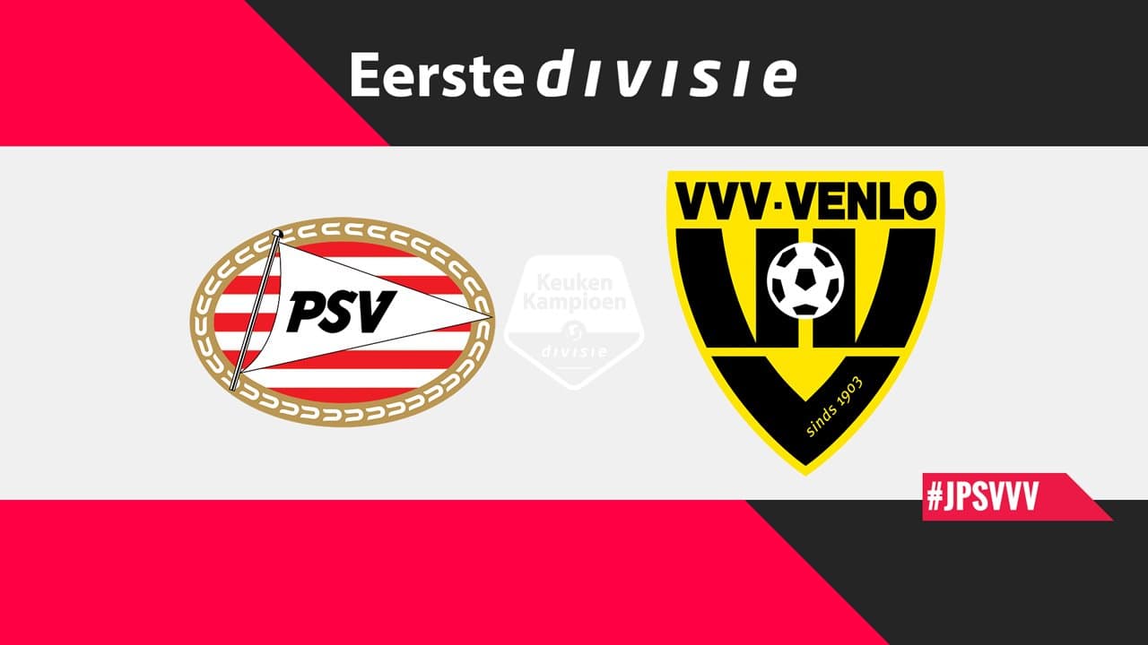 Jong PSV vs VVV-Venlo