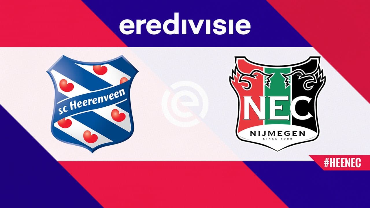 Heerenveen vs NEC Nijmegen