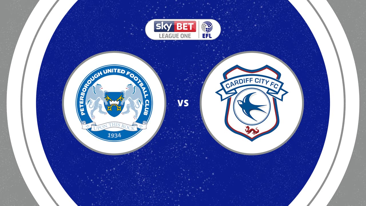Peterborough United vs Cardiff City