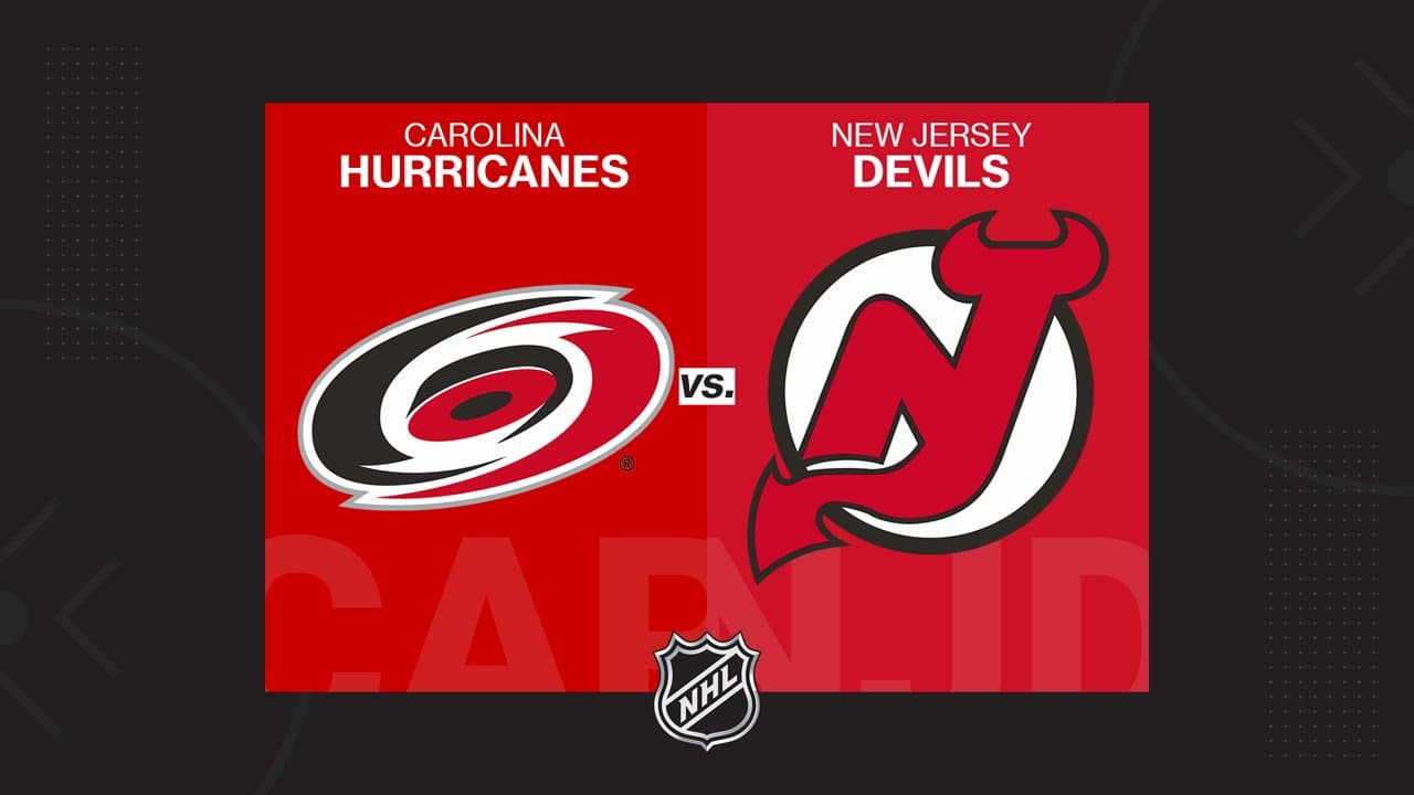 Carolina Hurricanes vs New Jersey Devils