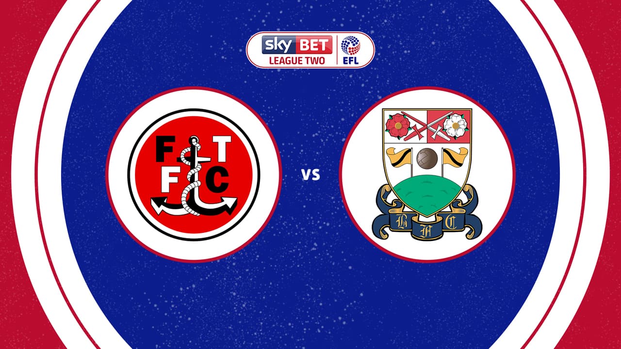 Fleetwood Town vs Barnet