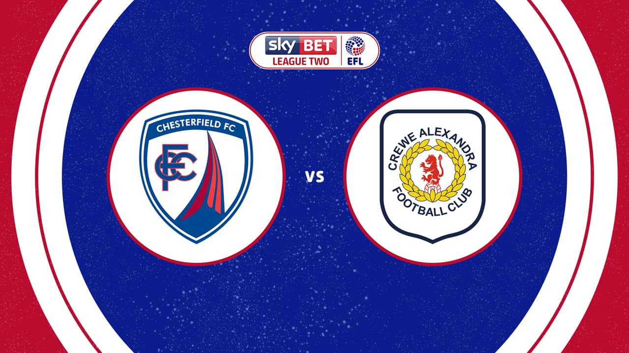 Chesterfield vs Crewe Alexandra