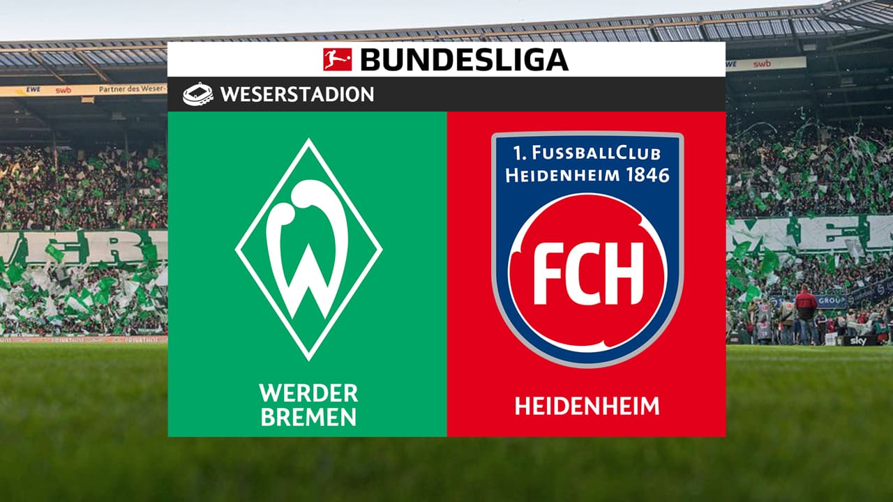 Werder Bremen vs FC Heidenheim
