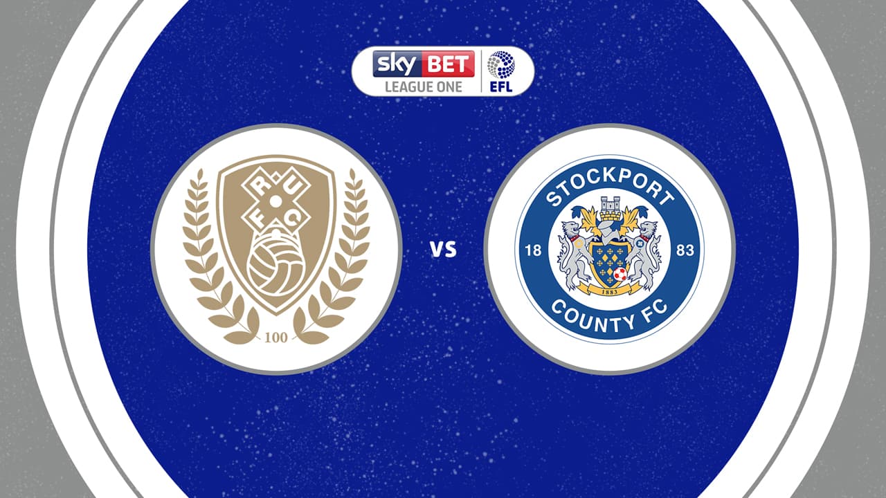 Rotherham United vs Stockport County