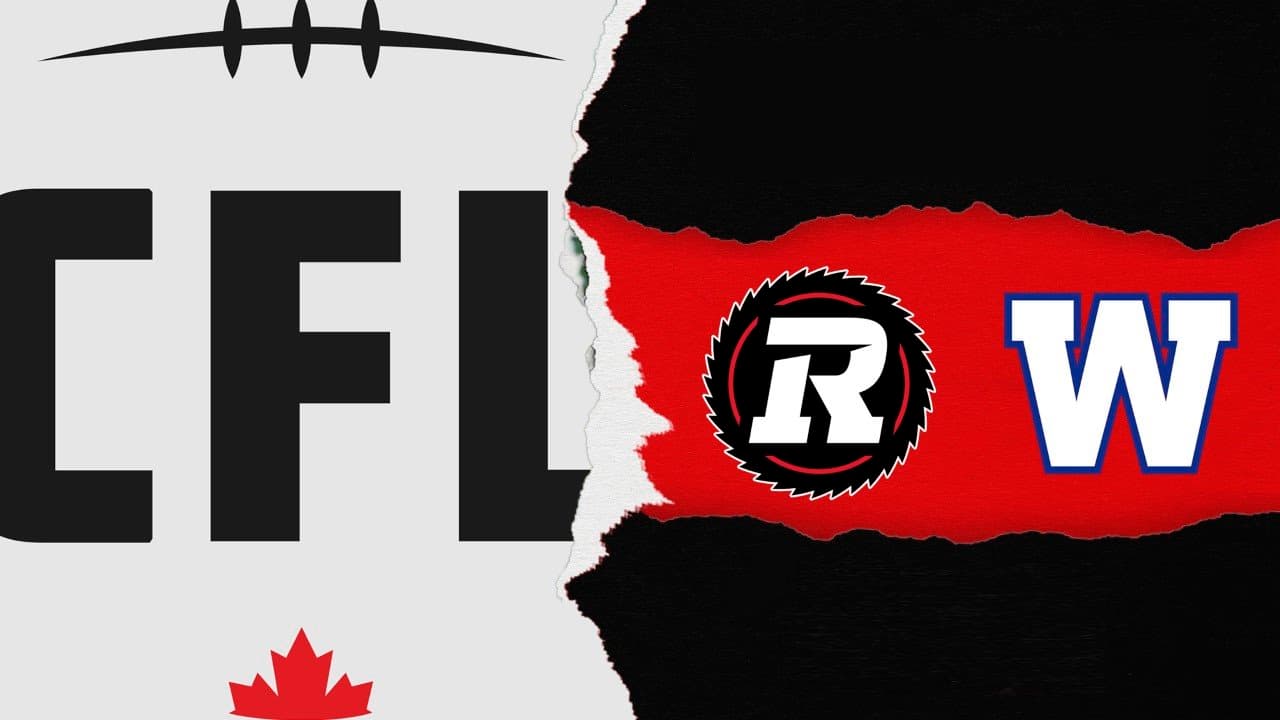Ottawa Redblacks vs Winnipeg Blue Bombers