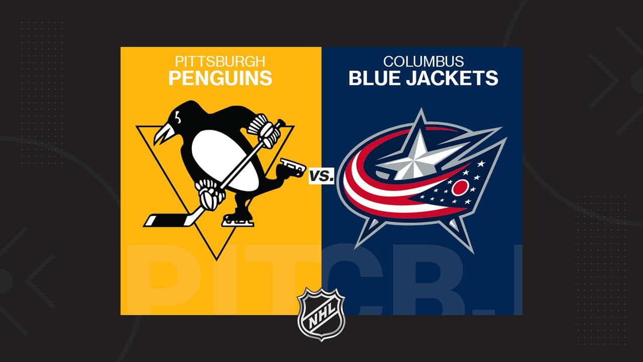 Pittsburgh Penguins vs Columbus Blue Jackets