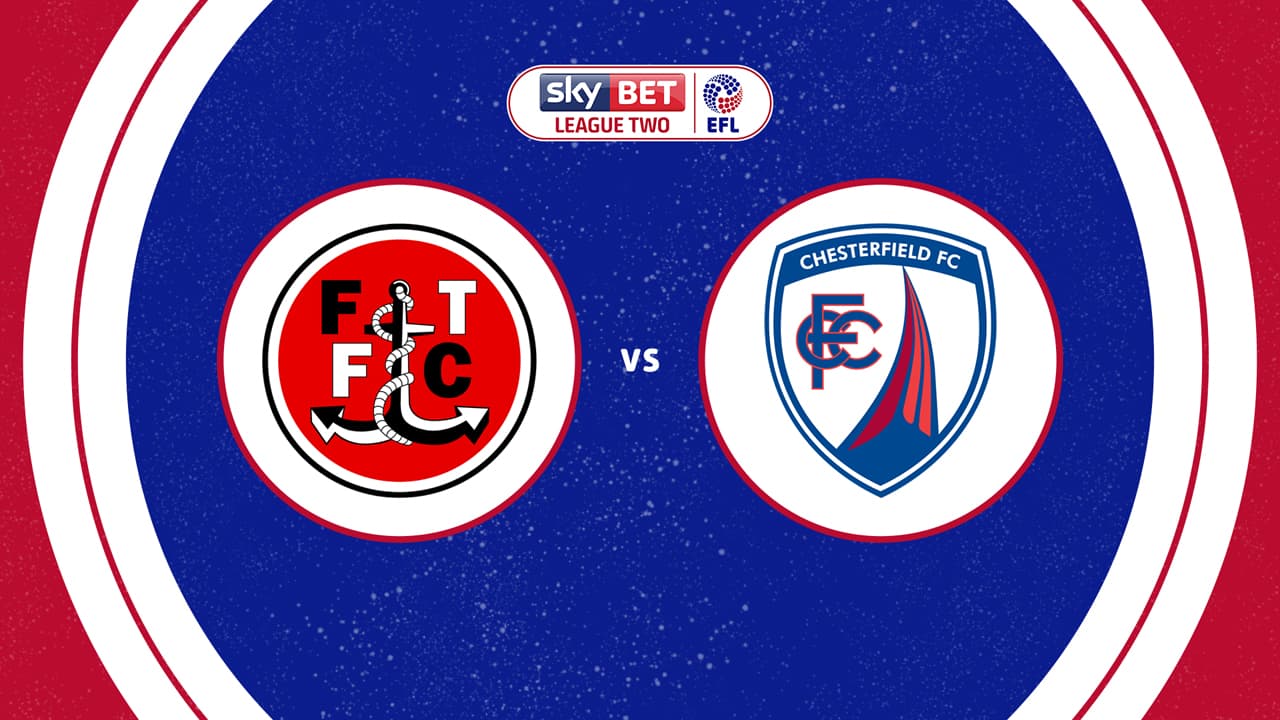 Fleetwood Town vs Chesterfield
