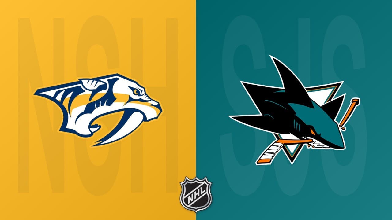 San Jose Sharks vs Nashville Predators