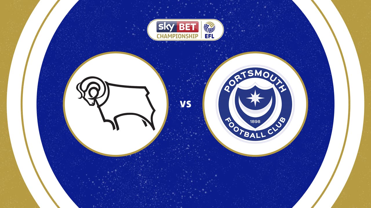 Derby County vs Portsmouth