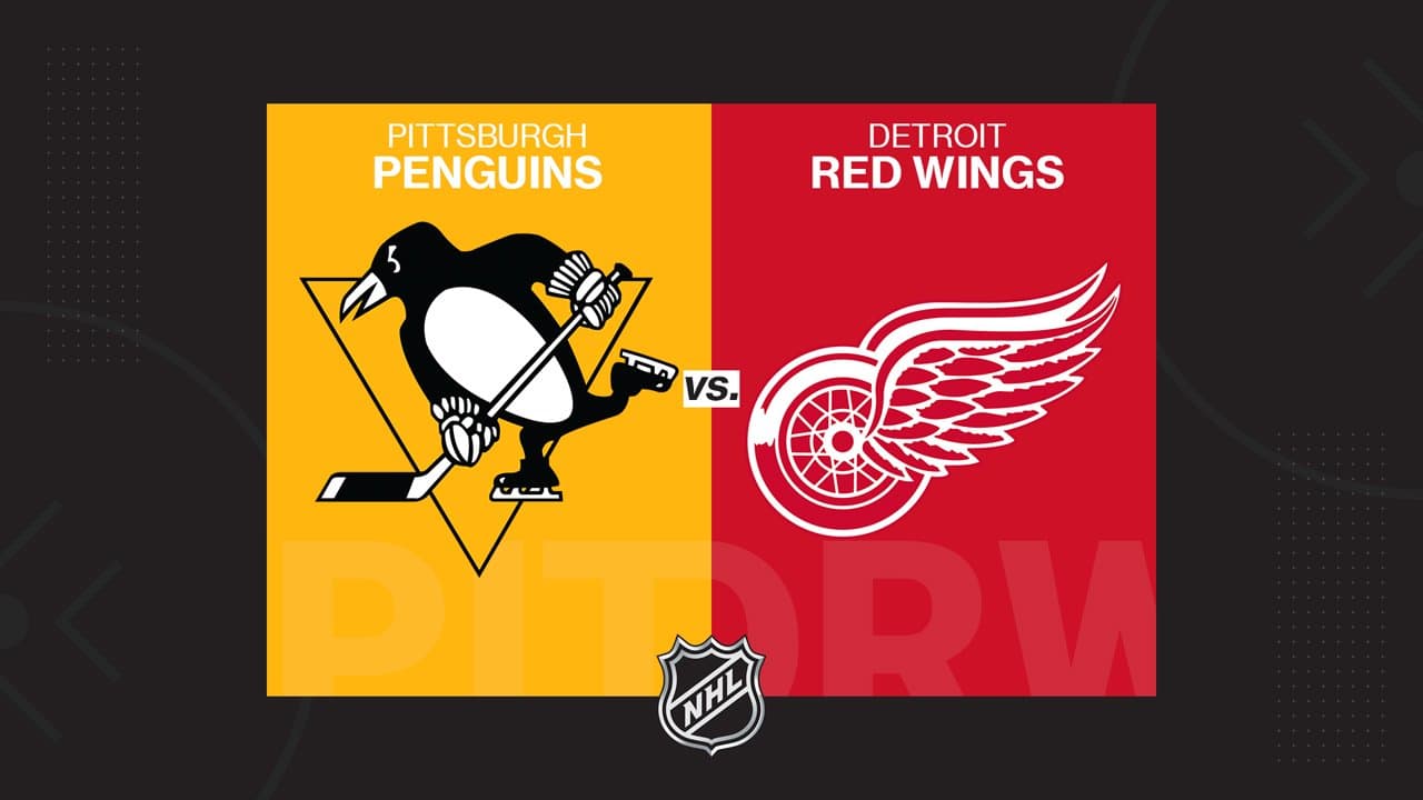 Pittsburgh Penguins vs Detroit Red Wings